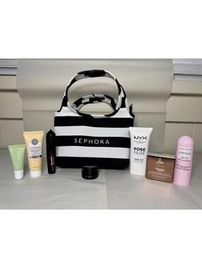 Sephora Favorites What's In My Bag 2025 8 Piece Gift Set Make Up Skin Care Lot